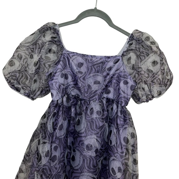 Disney nightmare before Christmas Jack Skellington girls dress XL 14 like new - Picture 2 of 9